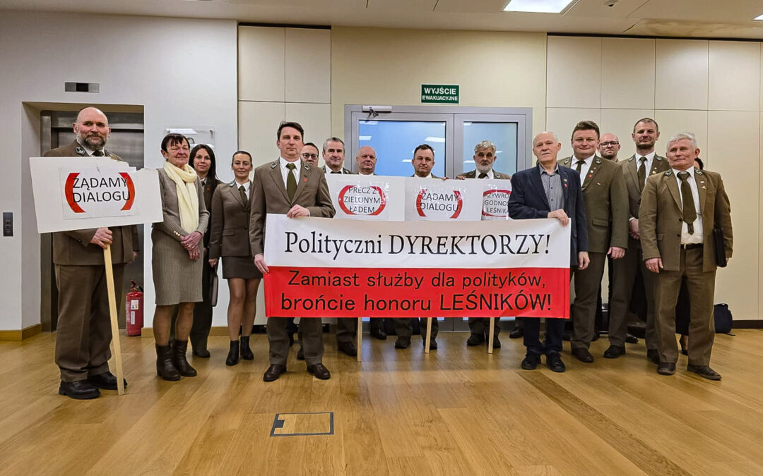 Spotkanie Central Związkowych z Kierownictwem Lasów Państwowych