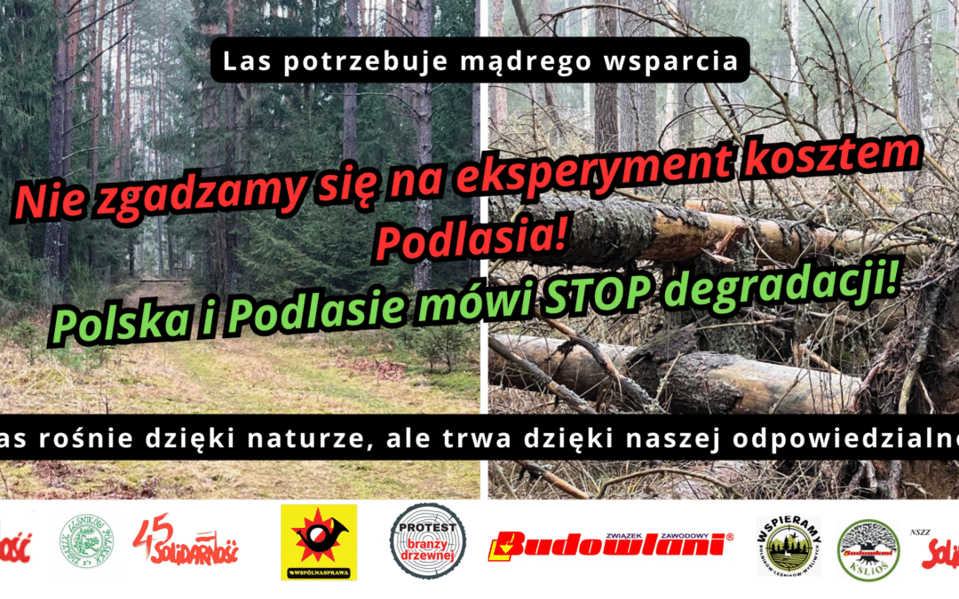 UWAGA! Organizujemy manifestację 5 grudnia 2025 r. w Białymstoku.
